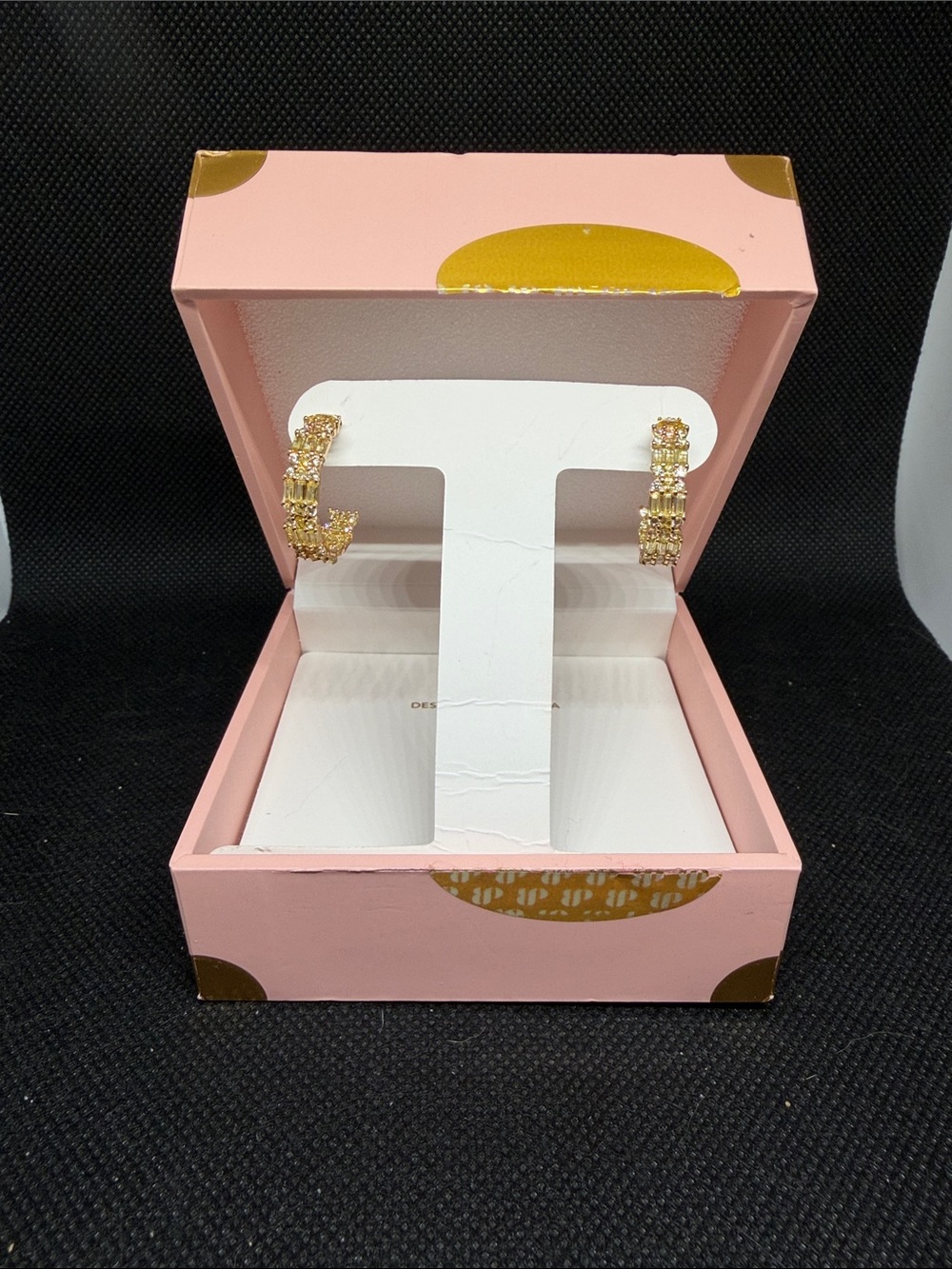OG: Gold and Lemon Hoops